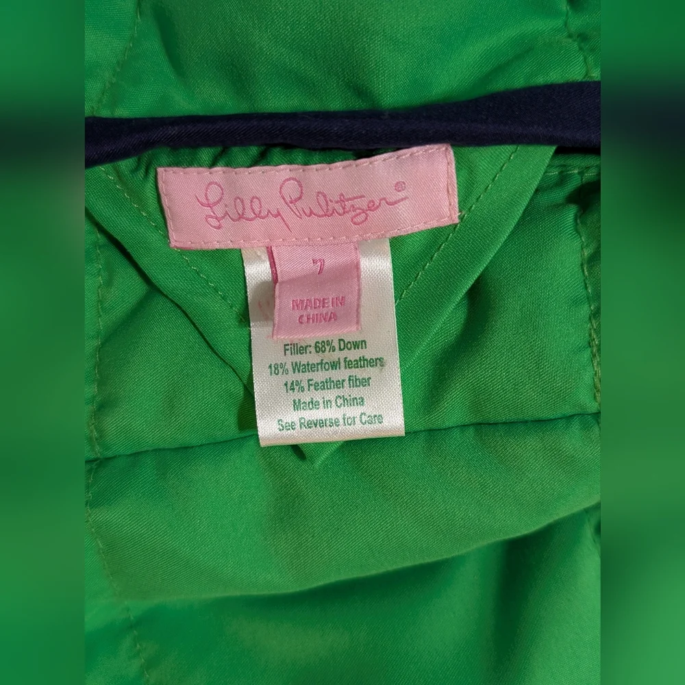 Lilly Pulitzer Reversible Colorful Kids Vest - 7 - Preloved - Picture 4 of 13